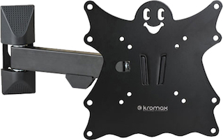 Кронштейн Kromax CASPER-203 черный 15"-40" макс.30кг настольный поворот и наклон