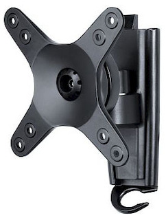 Кронштейн Rolsen RWM-130 черный 15"-24" макс.20кг настенный поворот/наклон