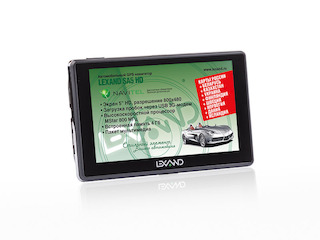 Навигатор Автомобильный GPS Lexand SA5 HD+ 5" 800x480 4Gb microSD черный Navitel