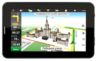 Навигатор Автомобильный GPS Prology iMap-7250Tab 7" 800x480 8Gb microSD черный Navitel
