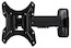 Кронштейн для ТВ Hama Fullmotion черный 23"-46" макс.15кг настенный поворот/наклон L (00108728)