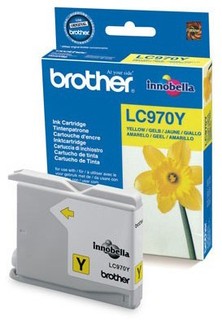 Картридж струйный Brother LC970Y yellow for DCP-135C/150C, MFC-235C/265C
