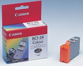 Картридж струйный Canon BCI-24C 6882A009 color double for S300