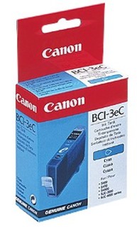 Картридж струйный Canon BCI-3eC 4480A002 cyan for BC-31, BC-33, S600