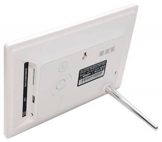 Фоторамка Digma 8" PF-840 800x600 белый пластик ПДУ Видео