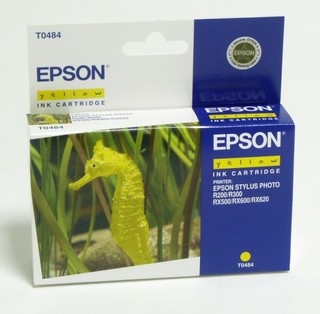 Картридж струйный Epson C13T048440 yellow for Stylus Photo R300/RX500