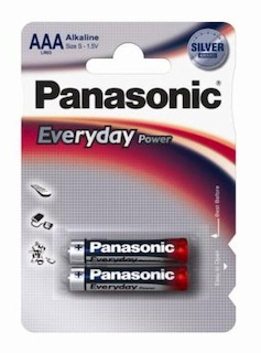 Батарейка Panasonic Everyday Power Silver LR03 AАА (2шт)