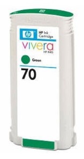 Картридж струйный HP 70 C9457A Green для DJ Z2100/Z3100 (130 мл)