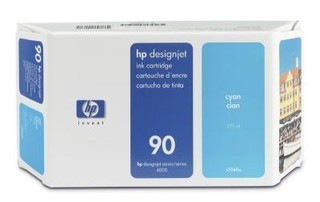 Картридж струйный HP C5060A cyan №90 для Designjet 4000/4000ps/4500/4500p (225 мл)