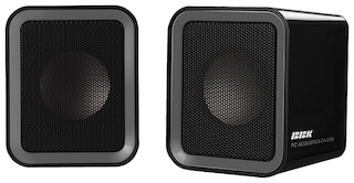 Колонки BBK CA-205S 2.0 черный/серый 6Вт