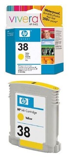 Картридж струйный HP C9417A N 38 yellow with Vivera Ink