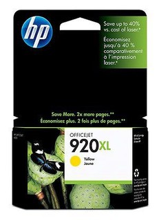 Картридж струйный HP CD974AE № 920XL желтый для Officejet 6000/6500 (6 мл)