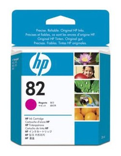 Картридж струйный HP CH567A №82 пурпурный для DesignJet 510 (28мл)