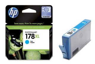Картридж струйный HP №178XL CB323HE cyan  для C5383/C6383/B8553/D5463 (750 стр)