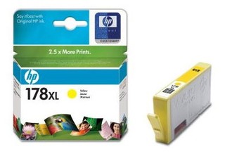 Картридж струйный HP №178XL CB325HE yellow  для C5383/C6383/B8553/D5463 (750 стр)
