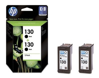 Картриджи струйные HP C9504HE черные (2 х C8767AE) для DJ 6543/5743/5740/6843, PS 8153/8453