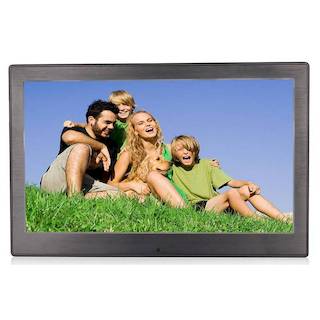 Фоторамка Digma 10.1" PF-1060 1024x600 черный металл ПДУ Видео