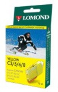 Картридж струйный Lomond BCI-6 yellow for BJC-8200 Photo, BJ-S-800/S-900/I950/I9100 (L0202305)