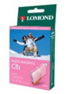 Картридж струйный Lomond CLI-8 пурпурный фото (без чипа) для Pixma iP6600D (L0202337)