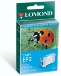 Картридж струйный Lomond T09224A cyan for Epson C91/CX4300 (L0202778)