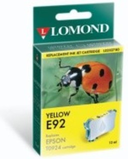 Картридж струйный Lomond T09244A yellow for Epson C91/CX4300 (L0202780)