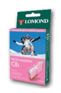 Струйный картридж Lomond CLI-8 пурпурный фото (с чипом) для Pixma iP6600D (L0202351)