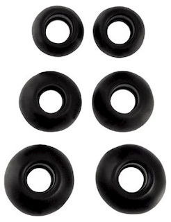 Сменные накладки Hama H-56279 black 3 пары разных размеров