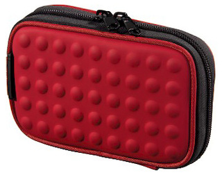 Сумка для навигатора Hama Dots red 13x2.5x8см (H-88469)