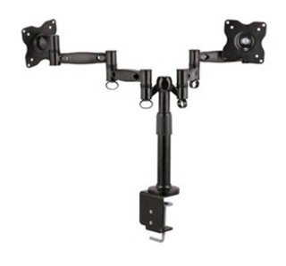 Кронштейн Kromax OFFICE-3 для ЖК мониторов 13"-26",настольный, 8 ст. наклон, 2 по 10 кг, черный