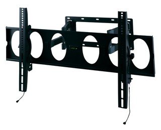 Кронштейн Kromax PIXIS-XL для ТВ 37"-53",настенный, 4 ст. наклон, до 75 кг, черный