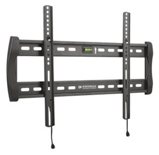Кронштейн Kromax STAR-30 для ТВ 37"-63",настенный фиксированный, 600x400, до 75 кг, серый