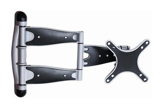 Кронштейн Kromax TECHNO-2 для ТВ 15"-22",настенный, 4 ст. наклон, до 15 кг, серый