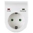 Адаптер-переходник Hama H-47771 (1 розетка) белый