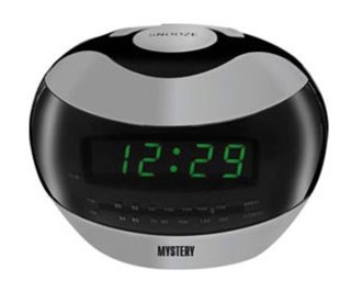 Радиобудильник Mystery MCR-32 серебро