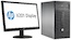 Комплект HP 280 G1 MT 19.45" i3 4160 (3)/4Gb/500Gb/DVDRW/Free DOS/клавиатура/мышь/черный/монитор в комплекте V201