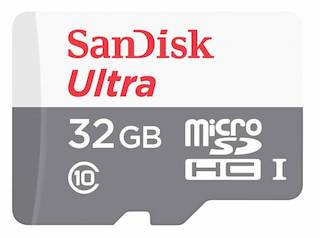 Флеш карта microSDHC 32Gb Class10 Sandisk SDSQUNB-032G-GN3MN w/o adapter