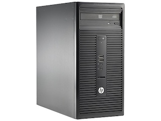 ПК HP 280 G1 MT Cel G1840 (3)/4Gb/500Gb/DVDRW/Windows 8.1 Professional dwnW7Pro64/Eth/клавиатура/мышь/черный