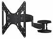 Кронштейн для телевизора Hama H-118636 черный 32"-56" макс.21кг настенный поворот и наклон верт.перемещ