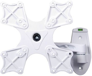 Кронштейн телевизионный Tuarex ALTA-4008 белый 17"-37" макс.18кг настенный поворот и наклон