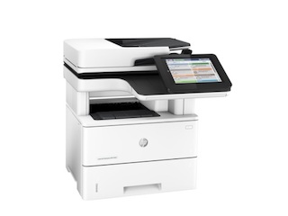 МФУ лазерный HP LaserJet Enterprise M527dn (F2A76A) A4 Duplex белый