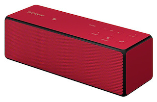Колонки Sony SRS-X33R 2.0 красный 20Вт беспроводные BT