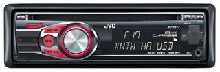 Автомагнитола CD JVC KD-R417 USB MP3 WMA