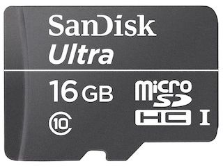 Флеш карта microSDHC 16Gb SanDisk (SDSDQL-016G-R35)