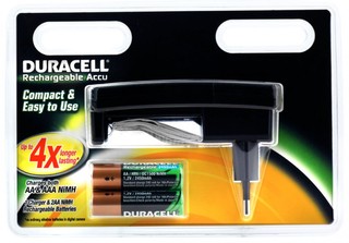 Зарядное устройство Duracell CEF24 + 2bat.x2450mAh AA