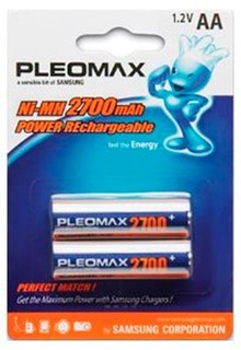 Аккумулятор Samsung Pleomax HR06-2BL 2700mAh (16/432/10368)
