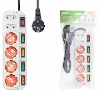 Сетевой фильтр Most ARG 3м (6 розеток) белый