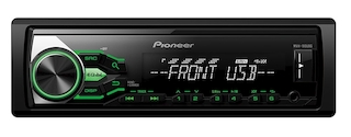 Автомагнитола Pioneer MVH-180UBG 1DIN 4x50Вт