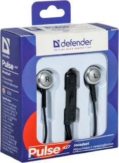 Гарнитура Defender Pulse 427 Black (63427)