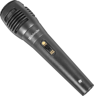 Микрофон DEFENDER KARAOKE MIC-129 BLACK