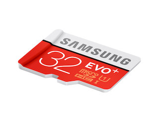 Флеш карта microSDHC 32Gb Samsung EVO Plus UHS-I U1 +SD adapter (MB-MC32GA/RU)